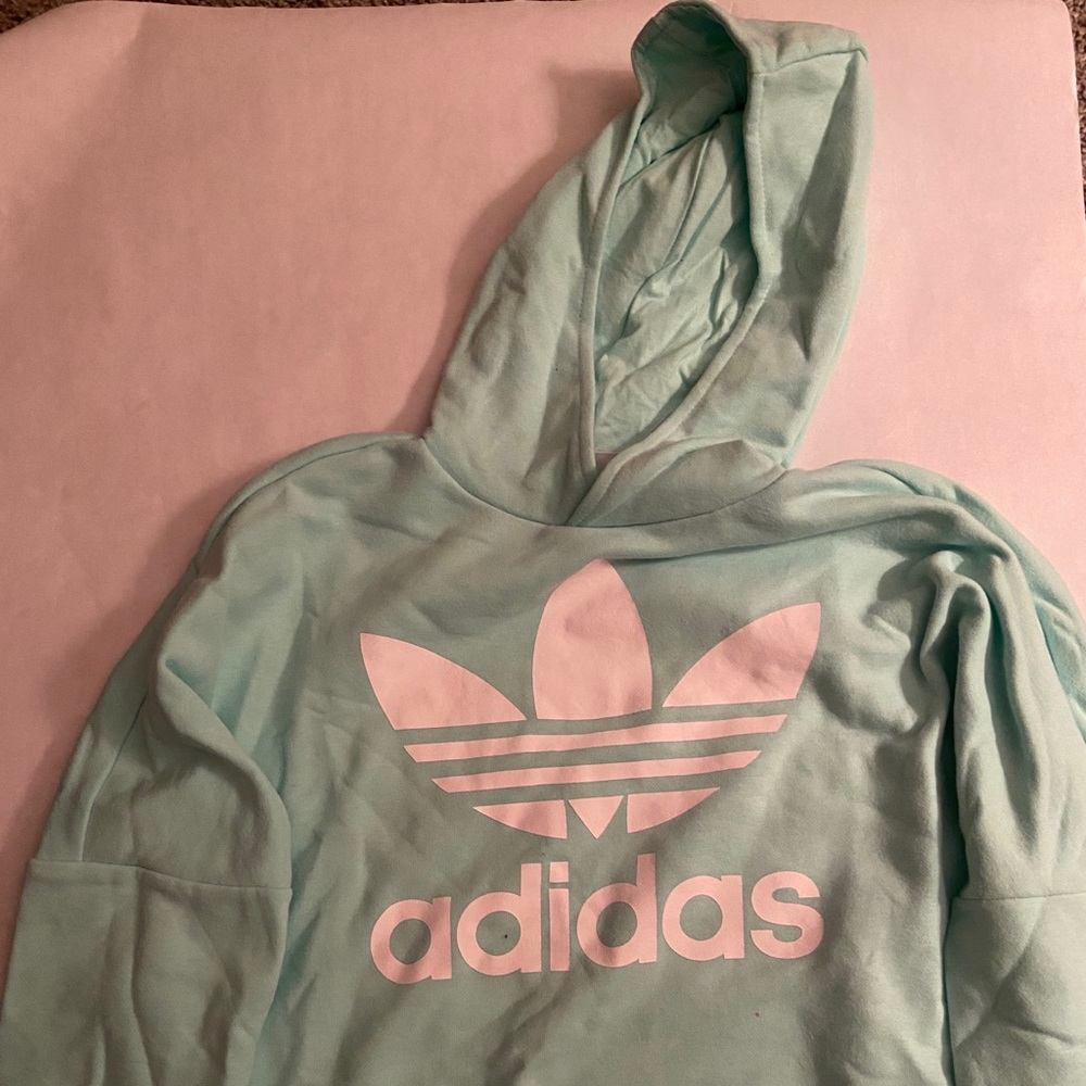 Teal Adidas Hoodie